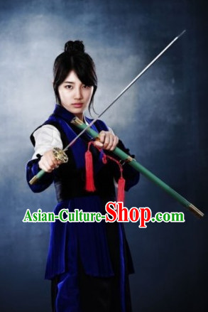 Traditional Korean Swordmen Costumes for Men