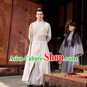 China Men Hanfu Long Robe for Men