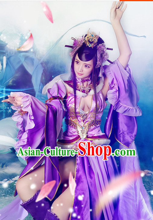 Asian Empress Sexy Cosplay Costumes and Accessories