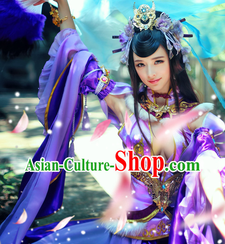 Asian Empress Sexy Cosplay Costumes and Accessories