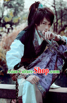 Asian Traditional Fencer Costumes for Men
