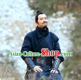 Chinese Black Swordsman TV Play Costumes