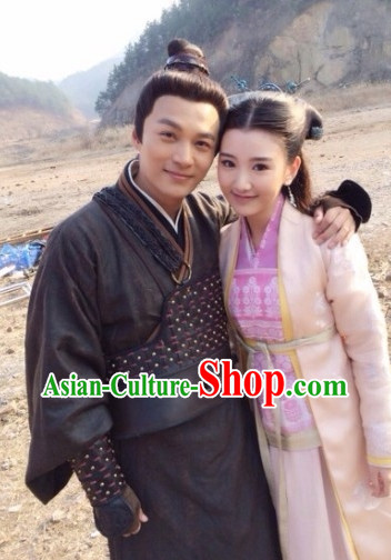 Chinese Superhero TV Play Guojing Costumes