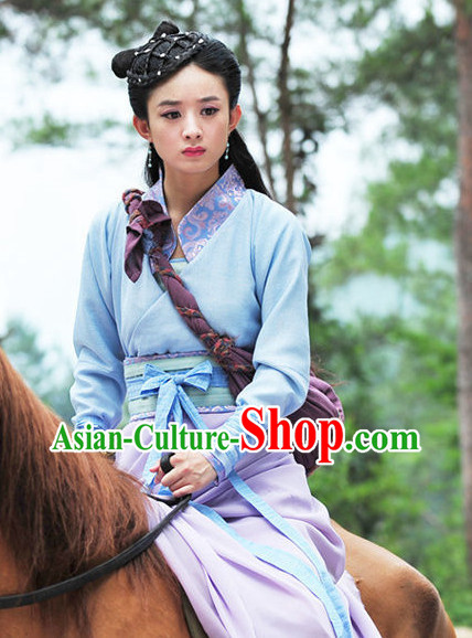 China Ancient Traditional Swordwomen Costumes