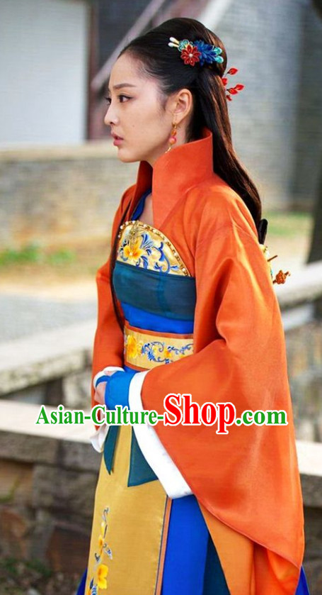 Chinese Classic Princess Costume and Headwear