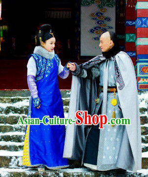 Chinese Traditional Aristocracy Costumes for Men and Women