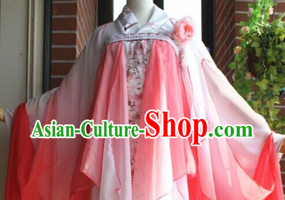 Chinese Classical Wide Sleeves Dance Costumes