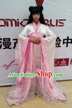 Chinese Spring Peach Flower Costumes