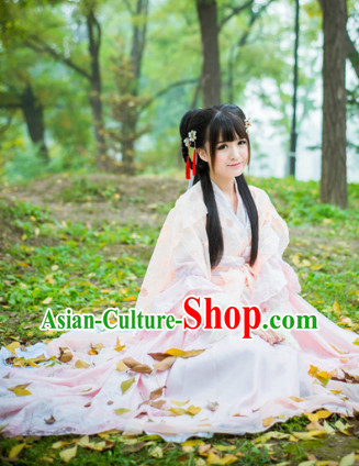 Chinese Princess Clothing and Hair Accessories Full Set