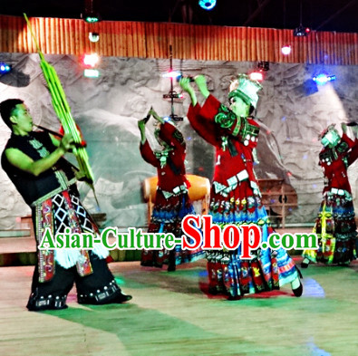 China Hmong Miao Minority Ethnic Clothing for Men