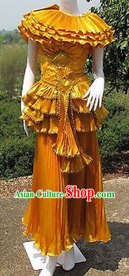 Formal Thai Stage Performance Costumes for Ladies