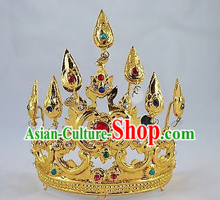 Traditional Thai Golden Hat