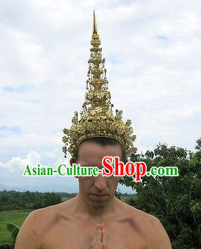 Traditional Thai Golden Hat