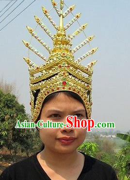 Traditional Thai Golden Hat