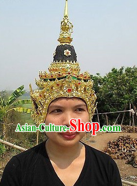 Traditional Thai Golden Hat