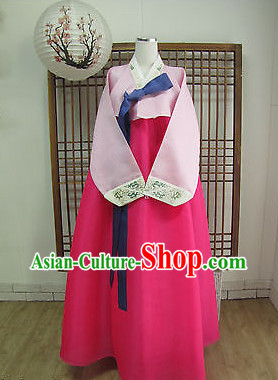 Asian Fashion Korean Hanbok Traditional Clothing for Women