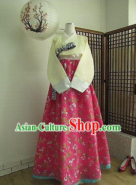 Asian Fashion Korean Hanbok Suit for Women