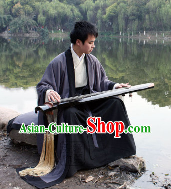 China Classical Musician Hanfu Dresses for Men