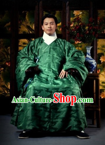 China Classical Ming Dynasty Hanfu Garment for Men