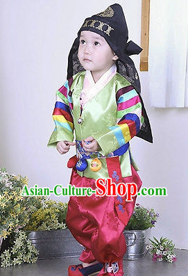 Asian Fashion online Korean Hanboks for Little Boys