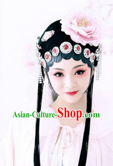 Ancient China Beijing Opera Style Wig and Accessories