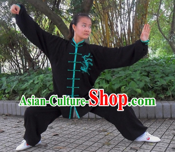 Phoenix Embroidery Wing Chun Kung Fu Uniforms for Women