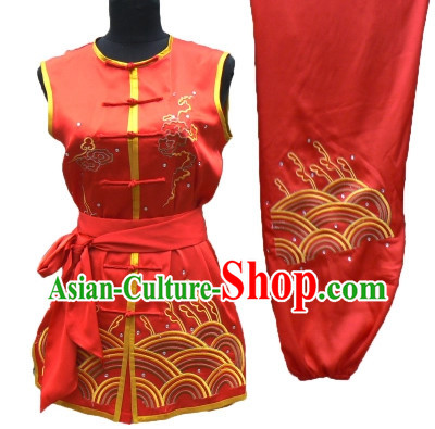 Professional Sleeveless Martial Arts Kung Fu Uniform for Men