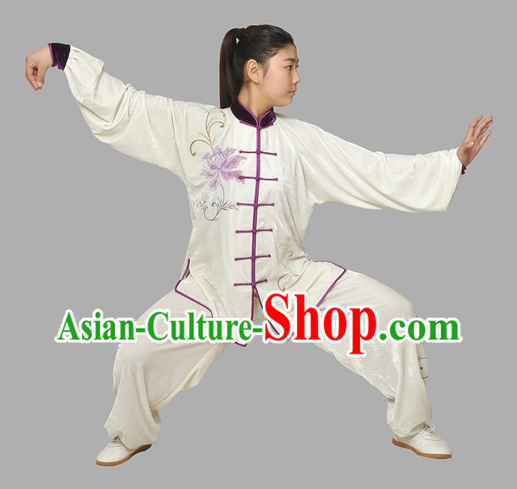 Long Sleeves Kung Fu Costumes Complete Set