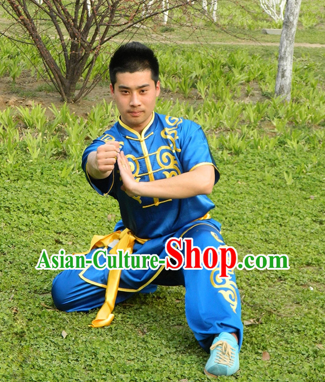 Supreme Kung Fu Uniform Hapkido Wooden Dummy Marshal Arts Aikido Krav Maga Complete Set