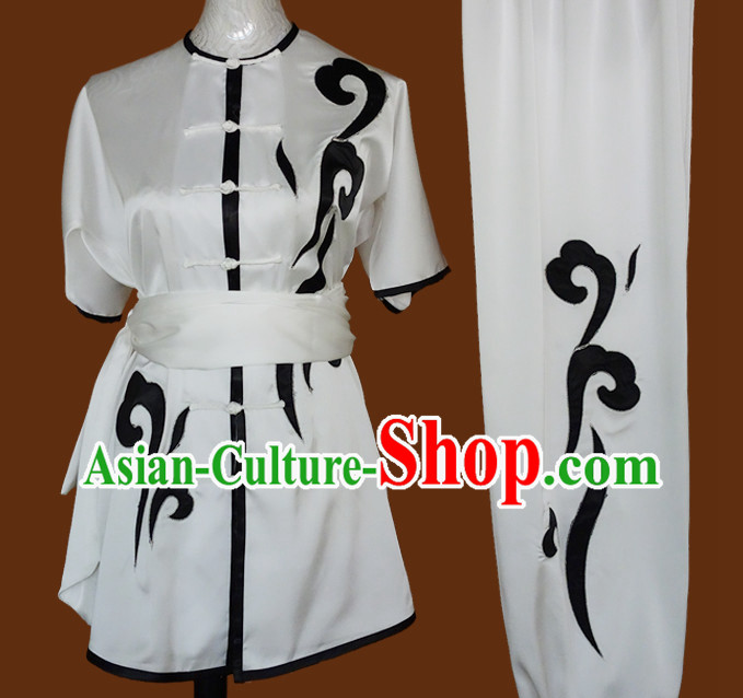 China Folk Wing Chun Kung Fu Wooden Dummy Practice Clothes
