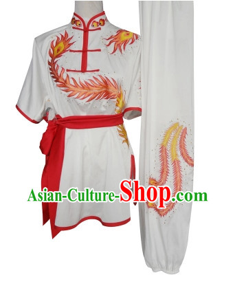 Top China Phoenix Embroidery Shaolin Monk Shaolin Monks Training Suits