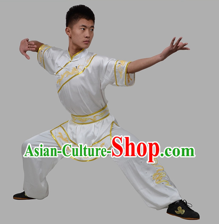 Supreme Embroidered Dragon Kung Fu Suit for Men or Women