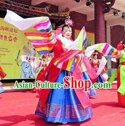 Korean Palace Hanbok Dance Costumes Carnival Costumes Traditional Costumes for Women