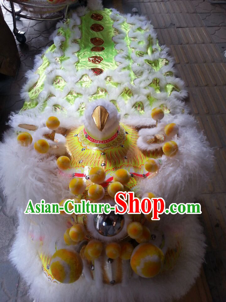 Classic Fut San Lion Dance Costumes Complete Set