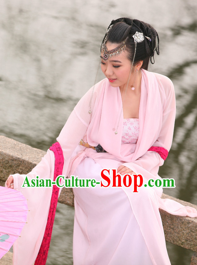 China Pink Clothes Carnival Costumes Dance Costumes Traditional Costumes for Women