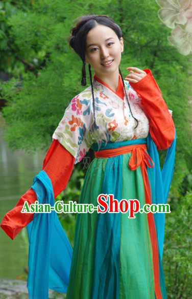 China Tang Costumes Carnival Costumes Dance Costumes Traditional Costumes for Women