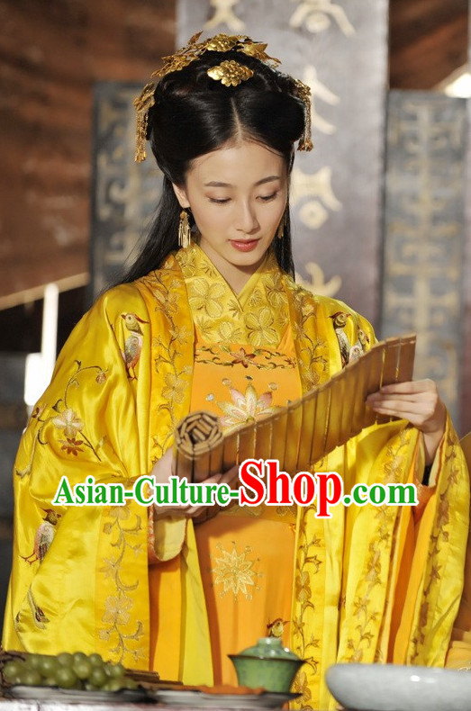 Chinese Empress Costumes Carnival Costumes Dance Costumes Traditional Costumes for Women