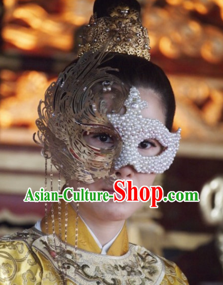 Asian Opera Stage Performance Mysterious Princess Mask