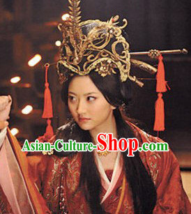 Supreme Chinese Princess Hair Fascinators Jewellery Accessories Wedding Headpieces