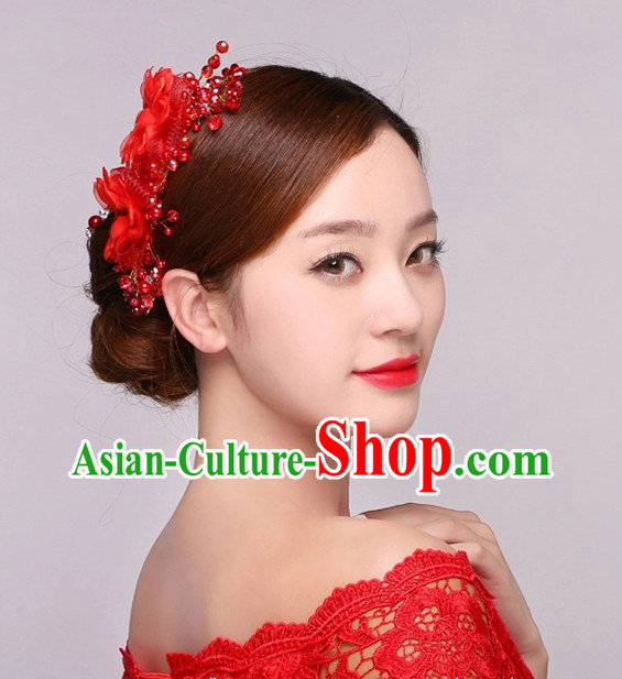 Top Chinese Bridal Hair Fascinators Jewellery Accessories