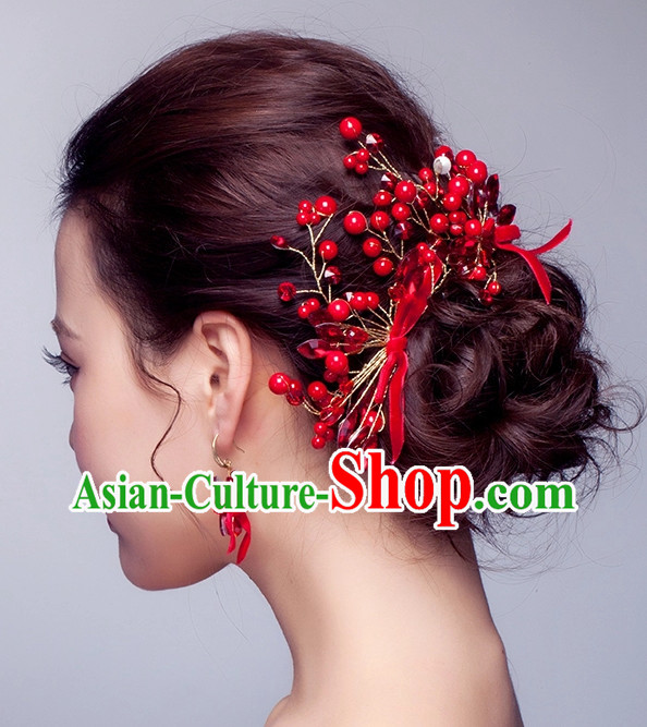 Top Chinese Bridal Hair Fascinators Jewellery Accessories