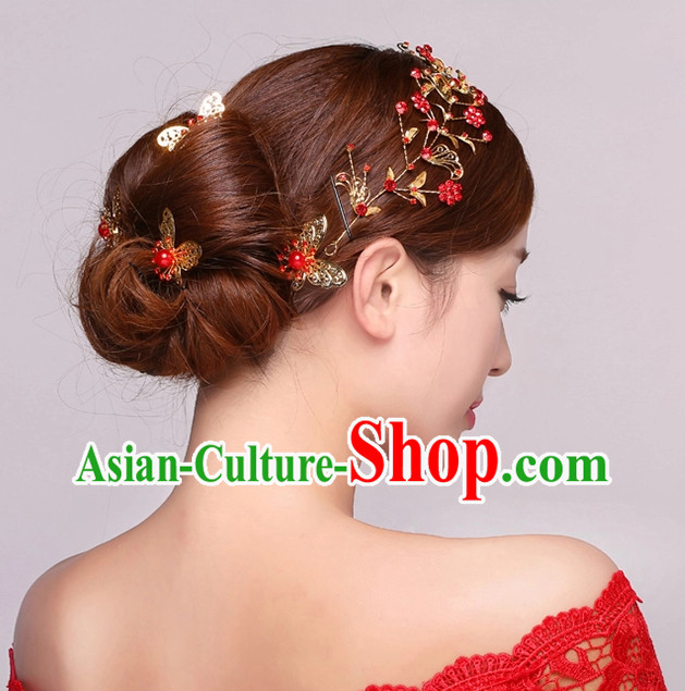 Top Chinese Bridal Hair Fascinators Jewellery Accessories