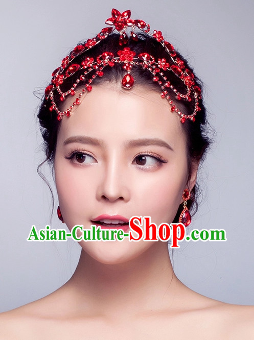 Top Chinese Bridal Hair Fascinators Jewellery Accessories Wedding Headpieces