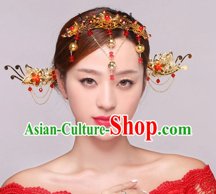 Top Chinese Bridal Hair Fascinators Jewellery Accessories Wedding Headpieces