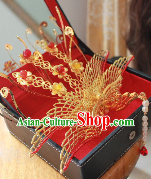 Chinese Traditional Handmade Phoenix Hair Jewellry