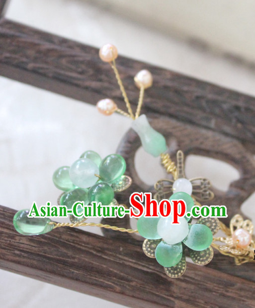 Chinese Traditional Handmade Plum Blossom Hair Clips