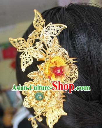 Chinese Traditional Handmade Hair Accessories Comb Fascinators Headbands Bridal Headpieces