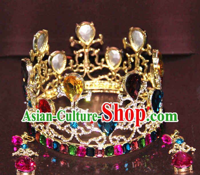 Bridal Baroque Style Queen Crown
