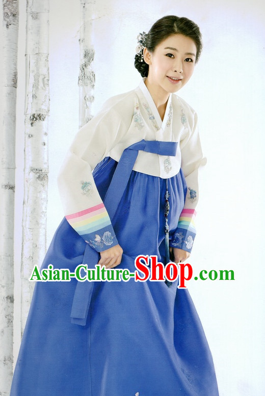 Korean Traditional Clothes Ceremonial Hanbok for Women