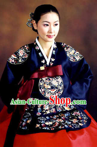 Korean Traditional Dress Ceremonial Costume for Women